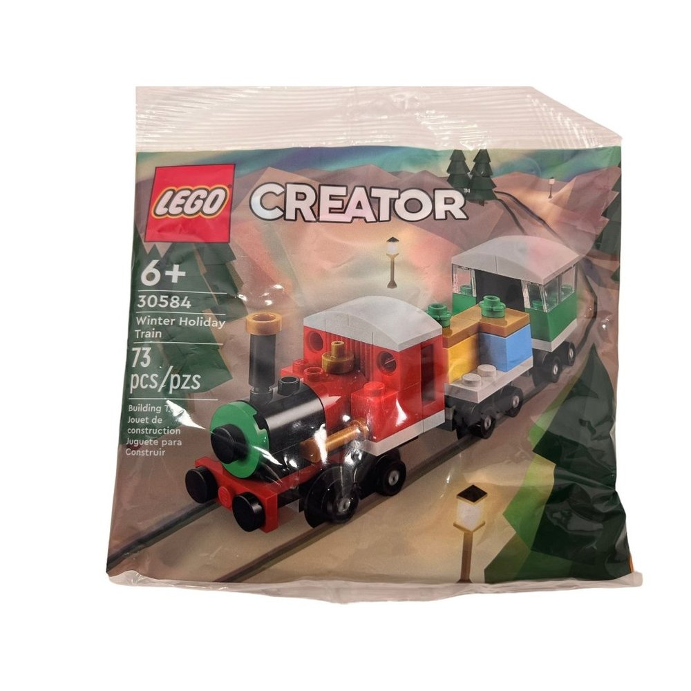 LEGO Creator Winter Holiday Train 30584 Polybag (73 Pieces) NEW